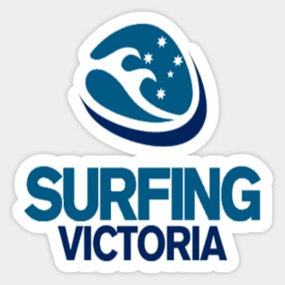 Surfing Victoria Sticker